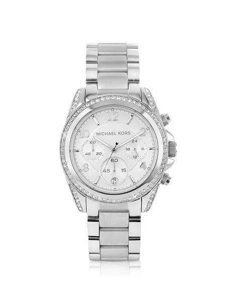 michael kors silver runway watch with glitz best price|Best 25+ Deals for Michael Kors Watches Silver Glitz .